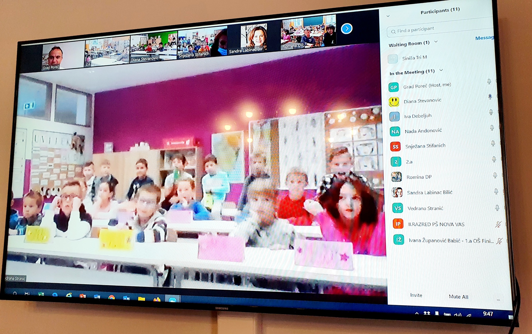 'JA SAM MALI PODUZETNIK!' Porečki školarci putem video konferencije gradonačelniku ispričali dojmove o novoj slikovnici